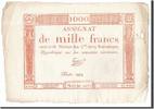 Assignats 1000 Francs 1000 Francs type Domaines Nationaux, signé Taizy