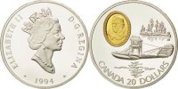 Canada 20 Dollars Foreign Coins Münzen Canada, Elisabeth II, 20 Dollars Aviation Stewart Graham 19
