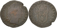 French Royal Sol Royal French coins Frankreich Königreichr France, Louis XV, Sol d'Aix, 1767 & (A