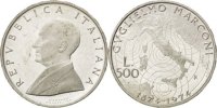 Italy 500 Lire Foreign Coins Münzen Italie, République, 500 Lire 1974 R, KM 103