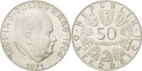 Austria 50 Schilling Foreign Coins Münzen Autriche, République, 50 Schilling 1971, KM 2911