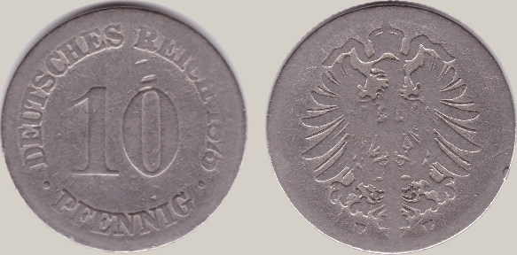 Deutschland Kaiserreich Pfennig F Kursm Nze S Ma Shops