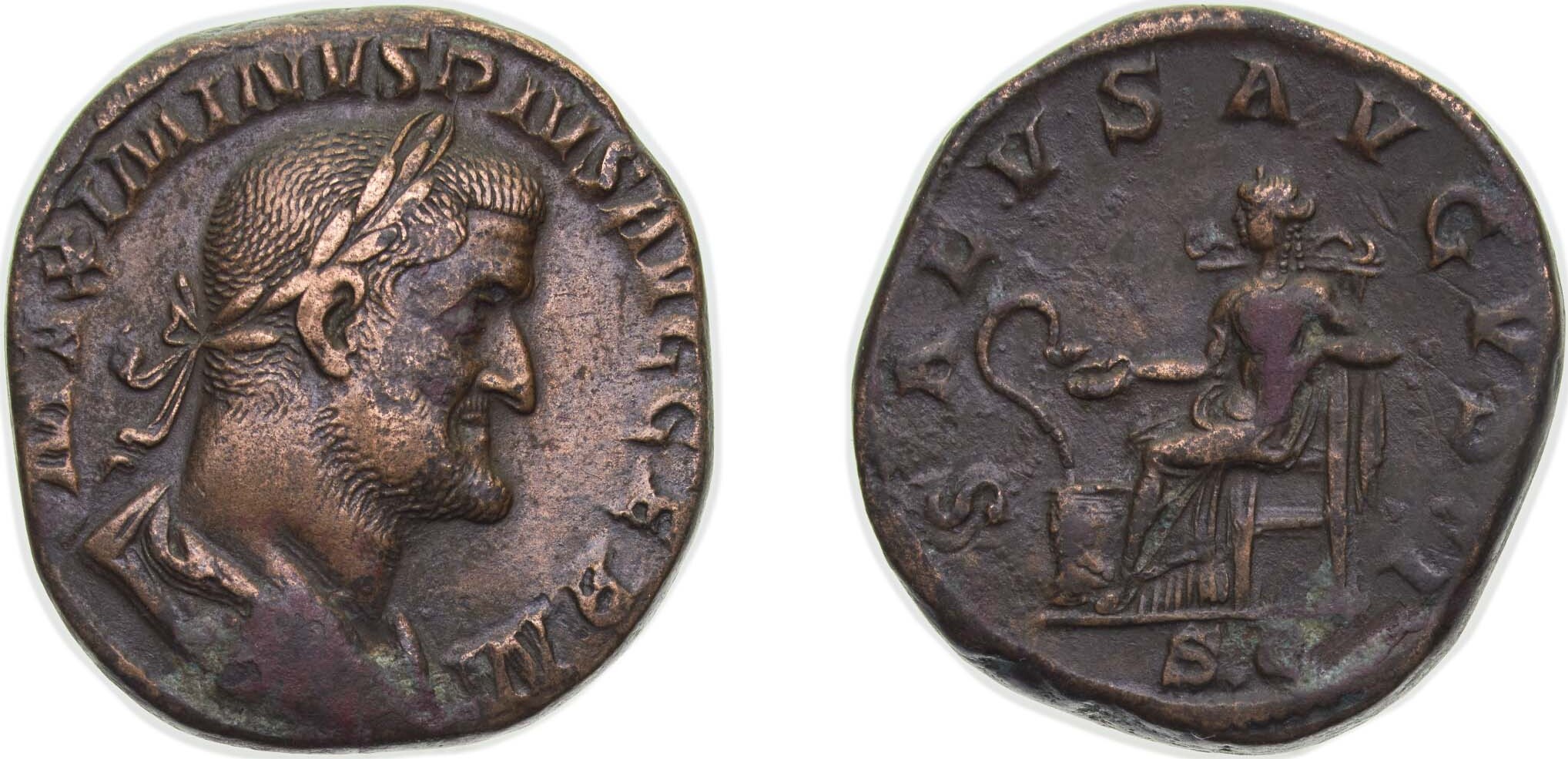 236 238 Rome Mint Rome Roman Empire 236 238 AE Sestertius