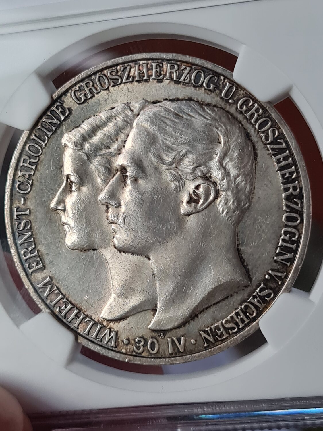 Germany A Mark Sachsen Weimar Eisenach J Ngc Ms Ma Shops