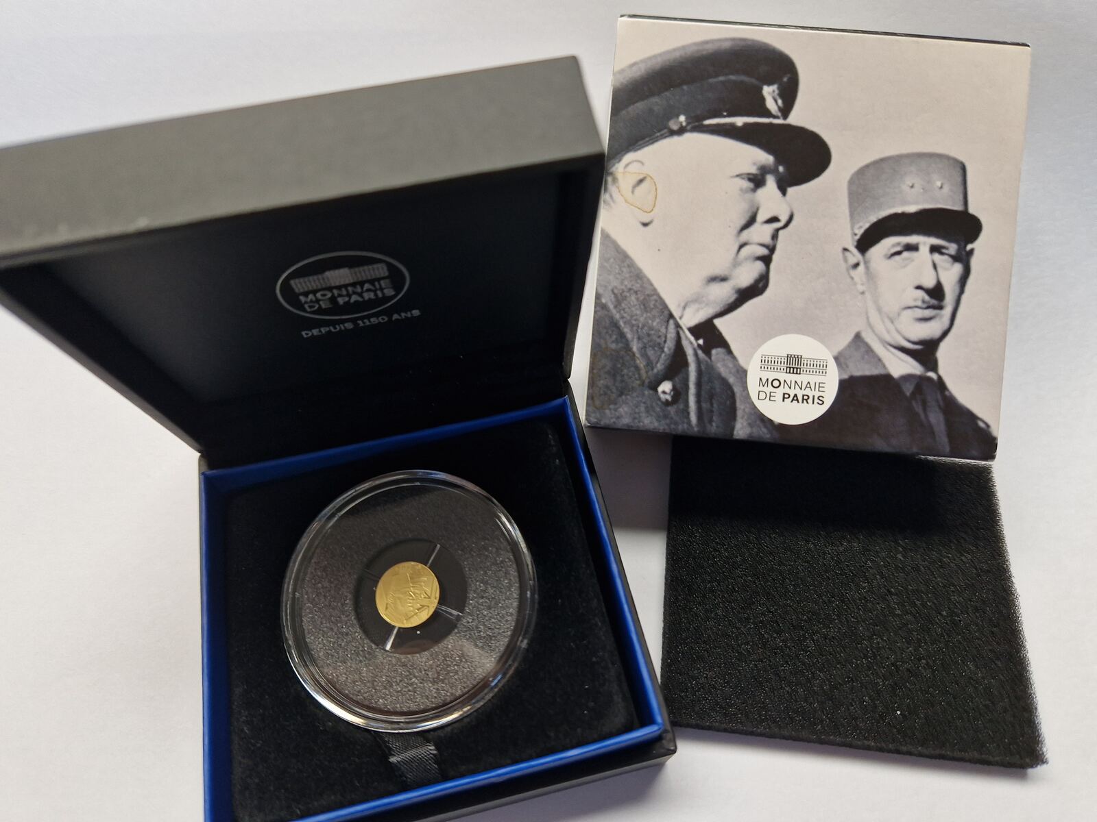 2021 5 Euro Frankreich 2018 Charles De Gaulle Und Churchill 0 5g 999