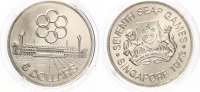 Singapur 5 Dollars 1973