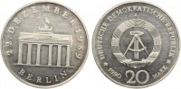 20 Mark 22. November Brandenburger Tor Silber Bild