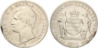 Taler Sachsen 1871 Segen des Bergbaues Bild
