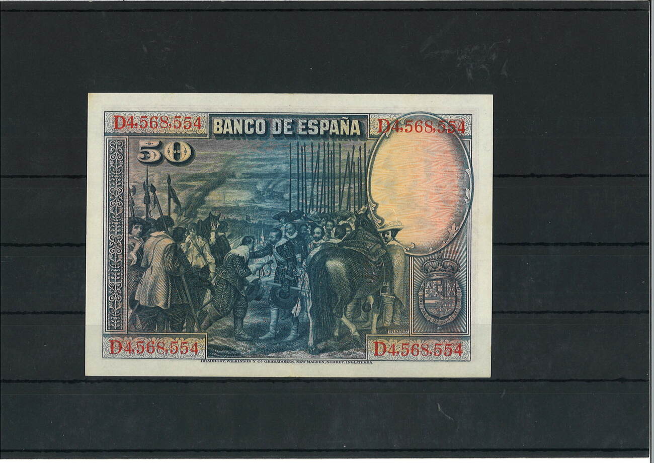 Spanien Pesetas Banknote Geldschein Ii Ma Shops