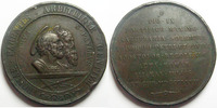 Vatican, papal states VATICAN, médaille en bronze 48 mm, Pie IX 1867, coups sur tranche TTB