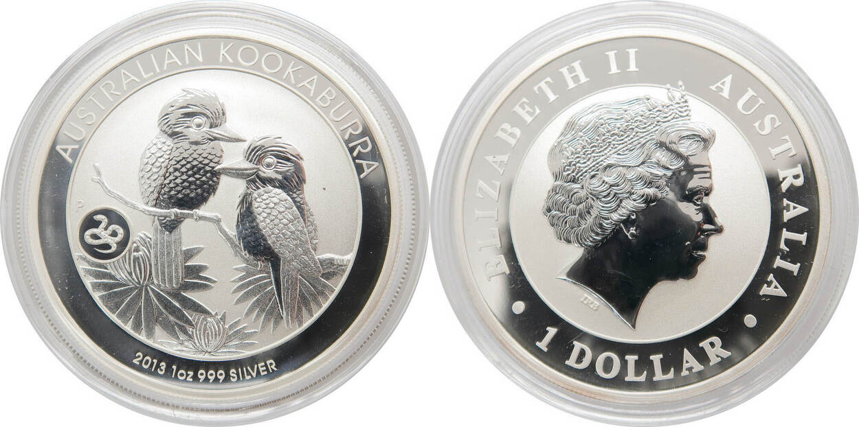 Australien Dollar Oz Elisabeth Ii Kookaburra Jahr Der