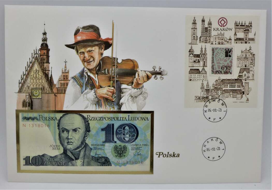 10 Zloty 1982 Volkstum und Kirche als tragende Säulen Polens Jozef