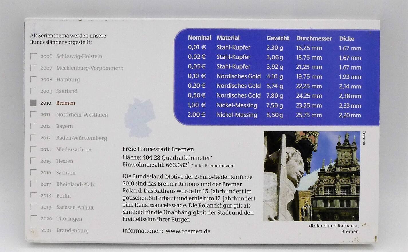 Bundesrepublik Deutschland Brd Euro D Kursm Nzensatz Euro