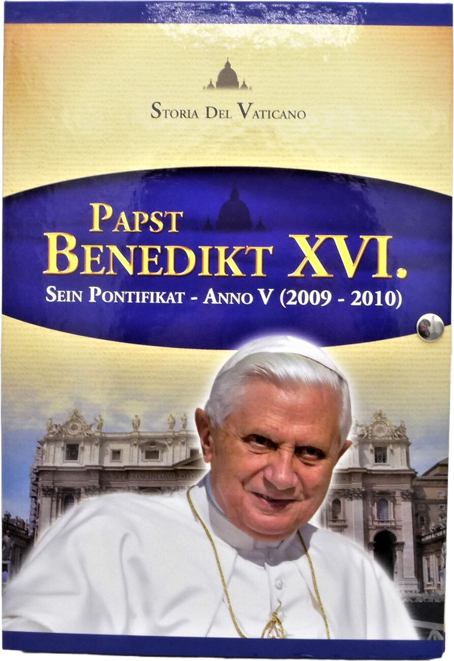 Vatikan Medaille Papst Benedikt Xvi Sein Pontifikat