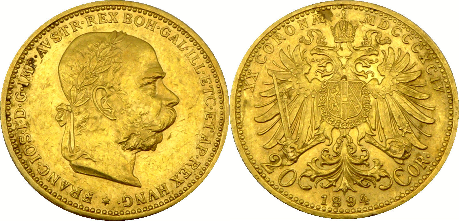 Sterreich Ungarn Corona Kronen Franz Joseph I