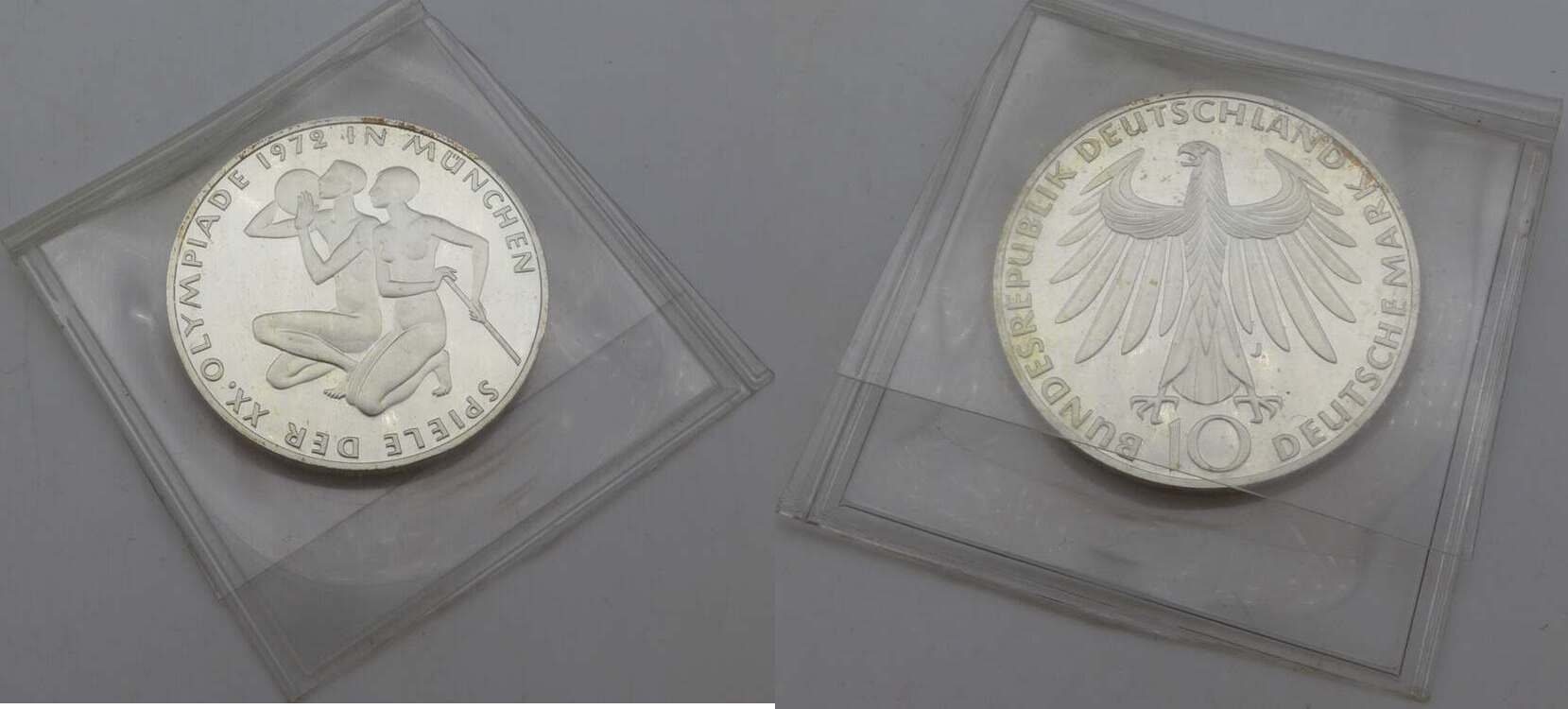 Bundesrepublik Deutschland BRD 10 Deutsche Mark 10 DM O J J