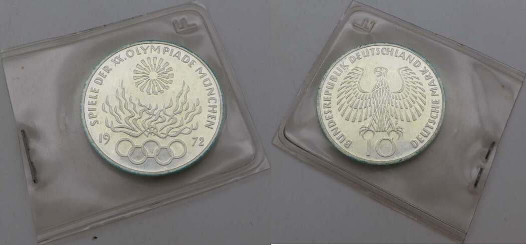 Bundesrepublik Deutschland BRD 10 Deutsche Mark 10 DM O J F