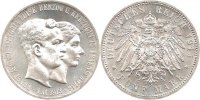 Deutschland Braunschweig 5 Mark J56 5 Mark Ernst August Regierungsantritt u. Hochzeit "A"