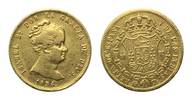 Spanien, 80 Reales 1836 M, Madrid. 6,74g, Isabel II., 1833-1868, Bild
