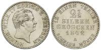 Preussen, 2 1/2 Silbergroschen 1842 A, Friedrich Wilhelm IV., 1840-1861,