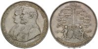Bayern, Silbermedaille 1893, Luitpold, Prinzregent, 1886-1912,