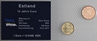Alle Länder, Kursmünzen, 5x, Minisatz - 10 Jahre Euro,
