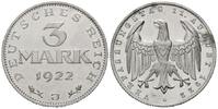 Weimarer Republik, 3 Mark 1919-1933,