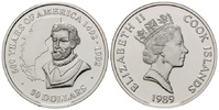 Cook Islands, 50 Dollars Magellan,