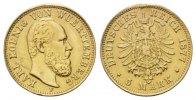 Württemberg, 5 Mark Karl, 1864-1891,