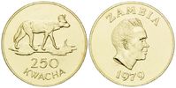 Zambia, 250 Kwacha Afrikanischer Windhund, Bild