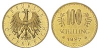 Österreich, 100 Schilling 1927, Erste Republik, 1918-1938,
