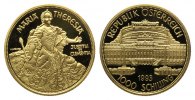 Österreich, 1000 Schilling 1000 Jahre "Ostarrichi" - Maria Theresia,