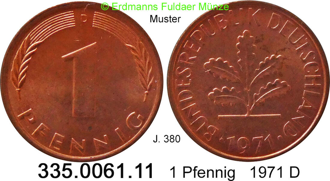 Deutschland Brd Pfennig D J Unc Ma Shops