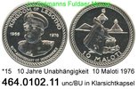 Lesotho 10 Maloti . . *15 . Unabhängigkeit 10 Jahre . . .