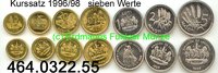 Lesotho 7 Werte . .*68ff . . Kursmünzensatz . . .