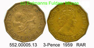Nigeria 3 Pence . . *34 KM3 Baumwolle . .