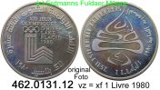 Libanon 1 Livre *34 Oly´80 Lake Placid . 462.0131.12