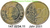 Belgien 20 Cent 20 Cent . 147.0234.11