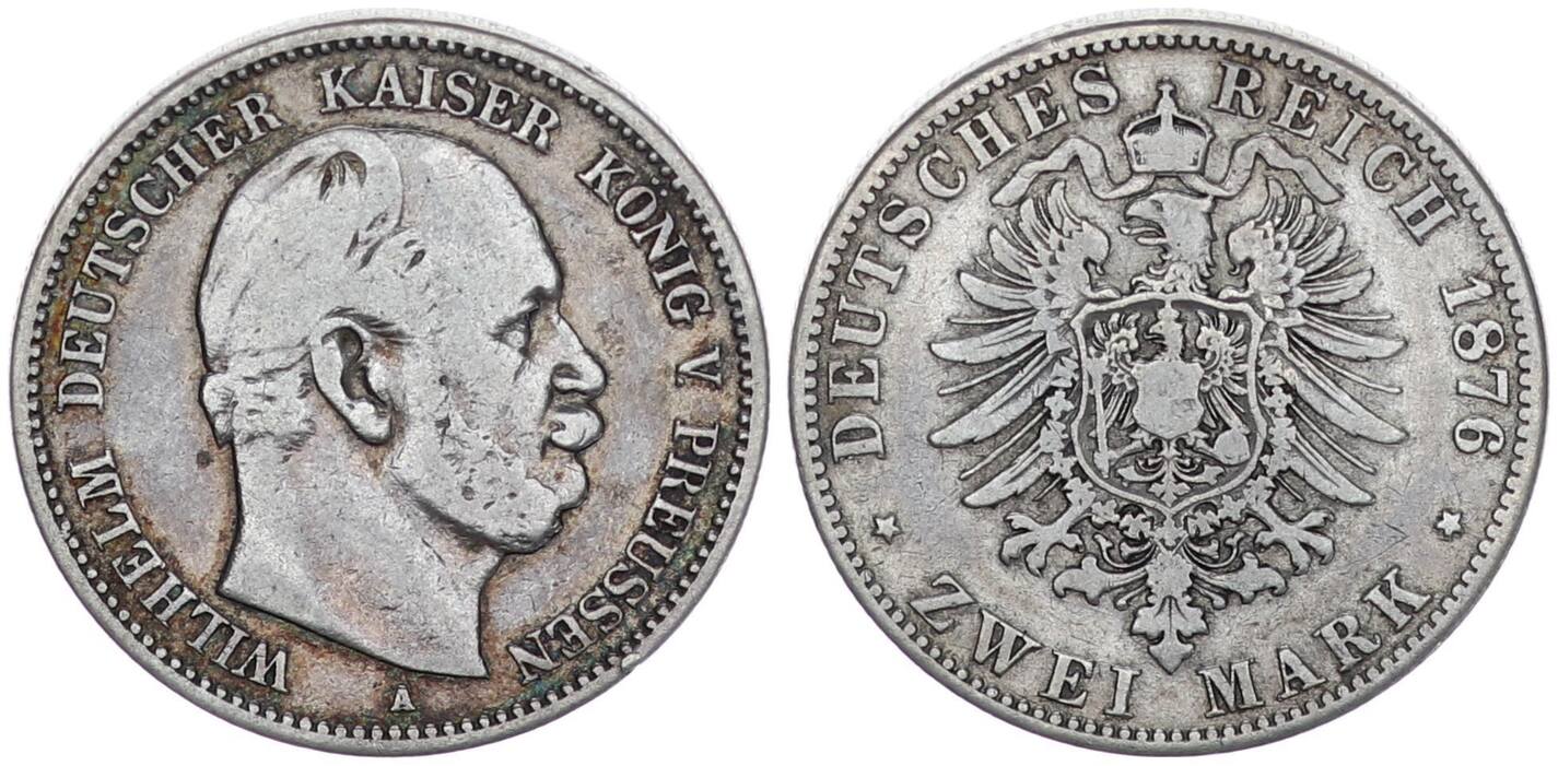 Preussen Deutsches Kaiserreich Mark A Reichsmark K Nig