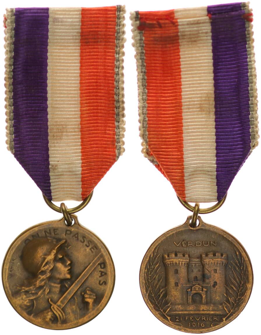 Frankreich Orden M Daille Comm Morative De La Bataille De Verdun