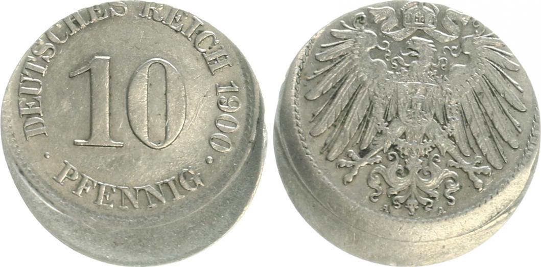 Deutschland Kaiserreich 10 Pfennig Kaiserreich 10 Pf J 4 1900 A