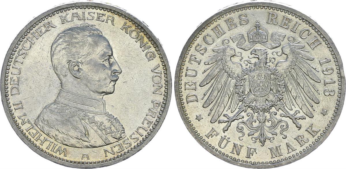 Preussen Deutsches Kaiserreich Mark Reichsmark Mark A