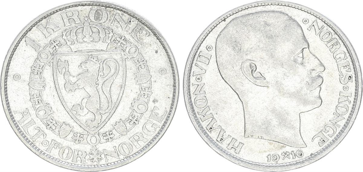 Norwegen Krone Haakon Vii Vz Ma Shops