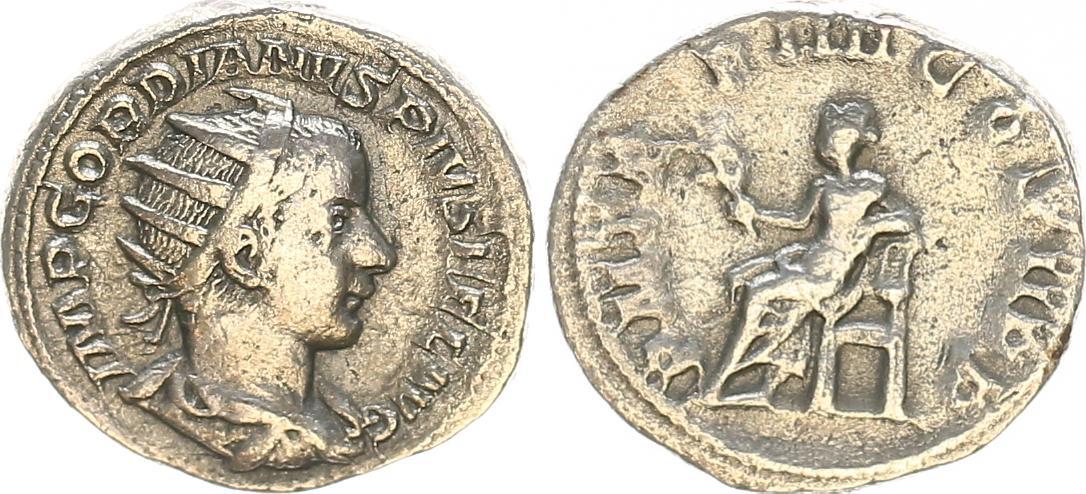 Antike Römische Kaiserzeit Gordianus III Antoninian Gordianus III