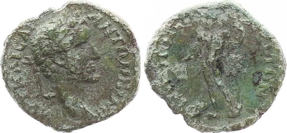 Antike Römische Kaiserzeit Antoninus Pius Provinzialprägung AE 18 ss