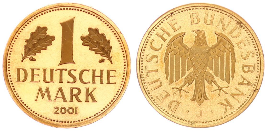 Deutschland Brd Goldmark Dm Goldmark J In Original Kapsel