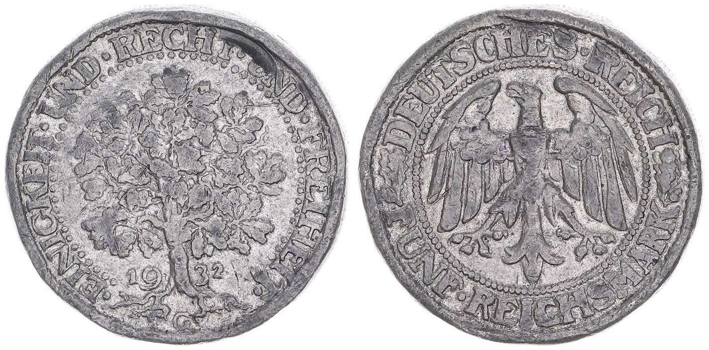 Deutschland Weimar F Lschung Reichsmark Weimar Reichsmark