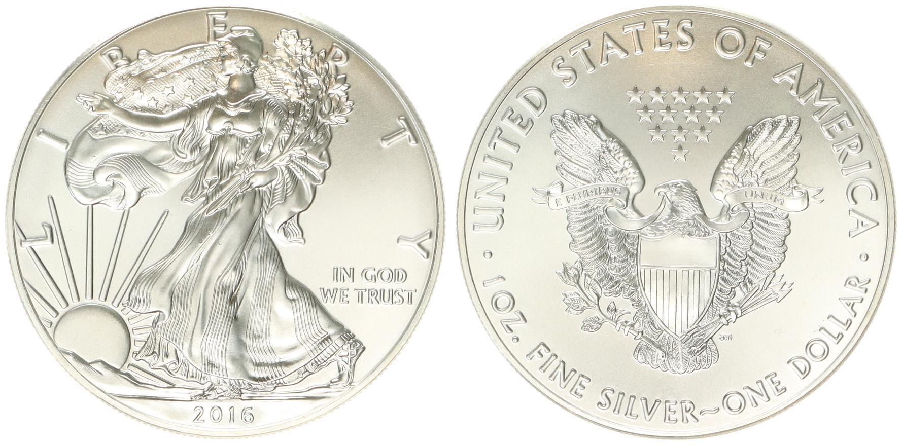 Usa Dollar Unze Silber American Eagle Liberty Oz