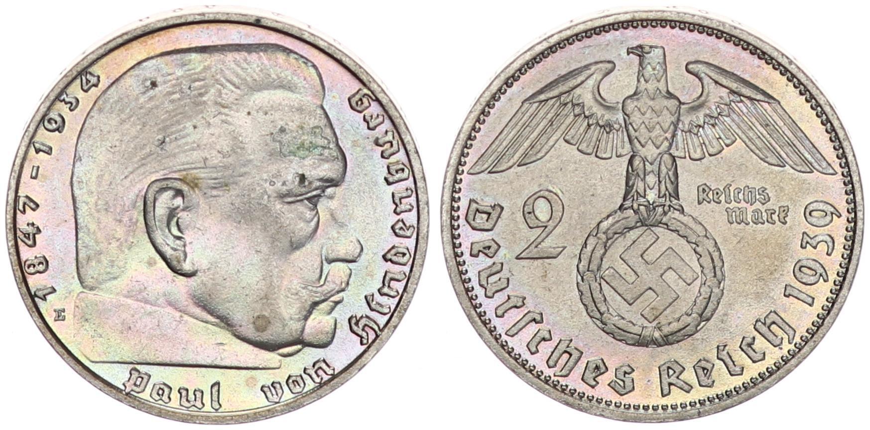 Drittes Reich Deutschland Mark E Reich Reichsmark Paul