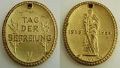 Deutschland / DDR / Meissner Porzellan Porzellanmedaille Tag der Befreihung DDR Porzellanmedaille 1955 Tag der Befreihung